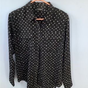 Closet Dump Apartment 9 Black and White Ladies Shirt Medium